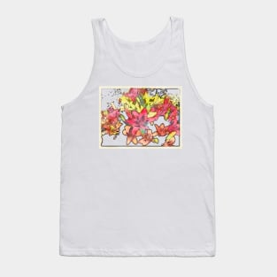 Large Bunch of Flowers - pastel shades Tank Top